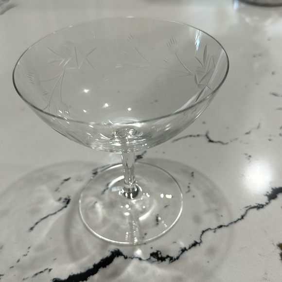 Vintage champagne glasses, set of 10 - Picture 1 of 4